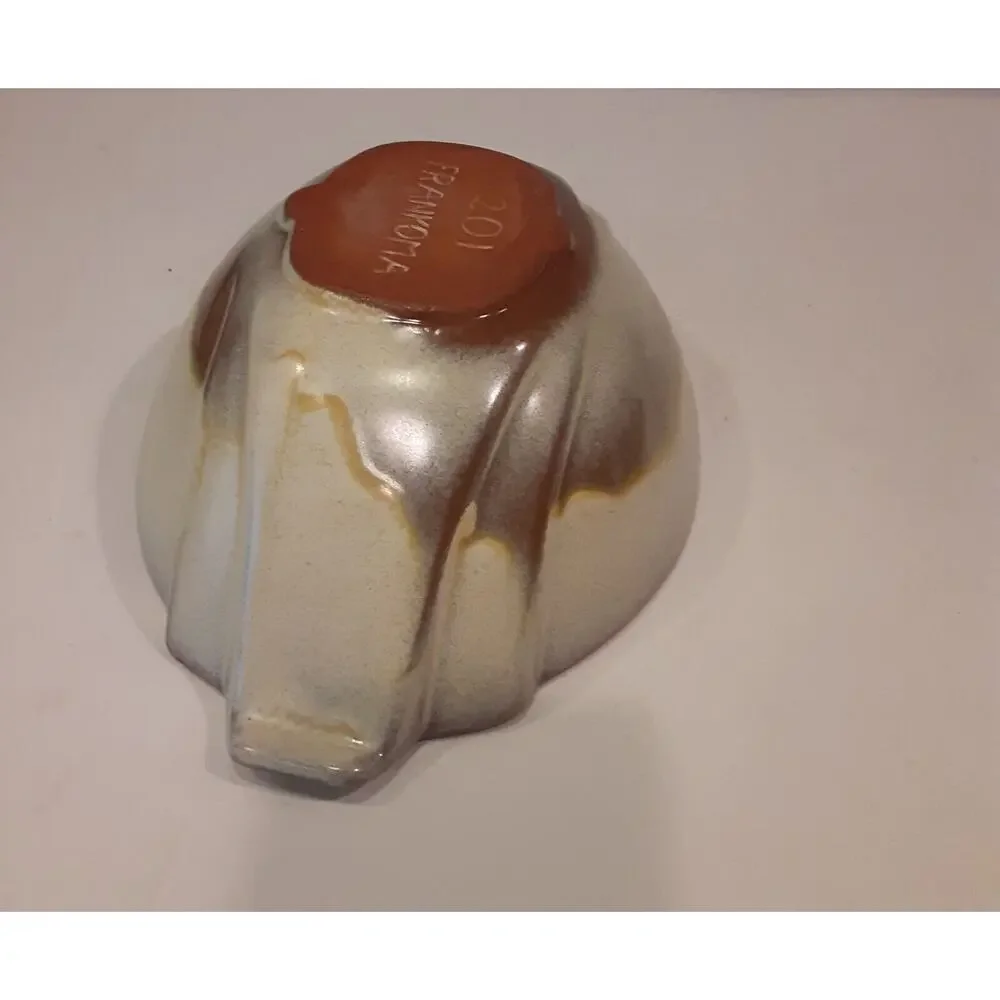 Vintage Frankoma Pottery #201 Sand & Earthtones
